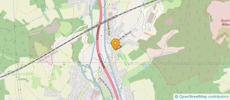 localisation de l'entreprise SI DES IMMEUBLES INTERCOMMUNAUX DE BERMONT à BERMONT