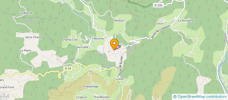 localisation de l'entreprise SI DES TRANSPORTS SCOLAIRES DE JOANNAS à JOANNAS