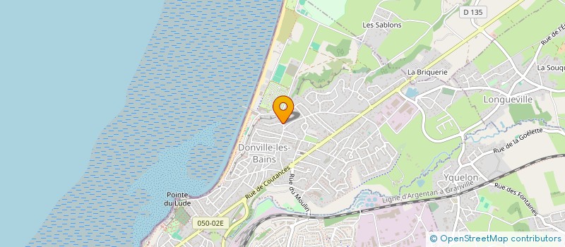 localisation de l'entreprise SI DU CAMPING DE DONVILLE- GRANVILLE à DONVILLE-LES-BAINS