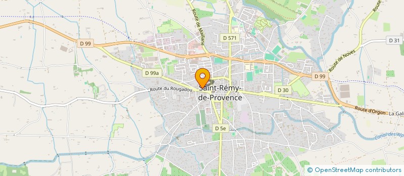 localisation de l'entreprise SI DU CANAL DES ALPINES SEPTENTRIONALES à SAINT-REMY-DE-PROVENCE