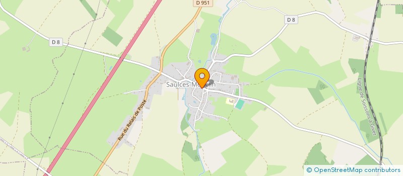 localisation de l'entreprise SI DU POLE SCOLAIRE DE SAULCES MONCLIN  SAULCES-MONCLIN