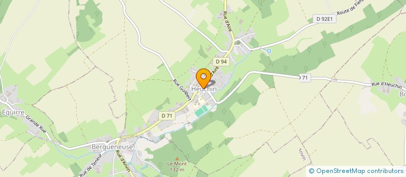 localisation de l'entreprise SI DU REGROUPEMENT SCOLAIRE DE LA VALLEE DU FAUX  HEUCHIN