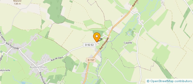 localisation de l'entreprise SI DU RPC LA CROISEE DES VILLAGES  DENNEBRUCQ