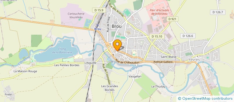 localisation de l'entreprise SI DU SECTEUR SCOLAIRE DE BROU à BROU