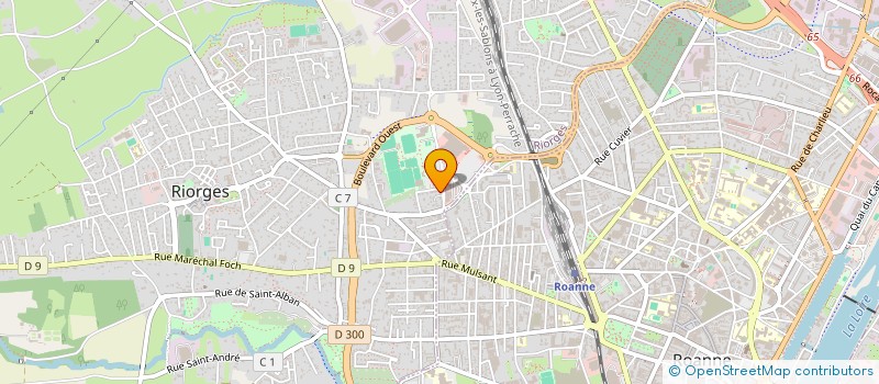 localisation de l'entreprise SI DURIER à RIORGES