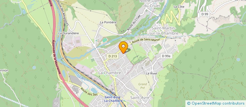 localisation de l'entreprise SI EAU ET ASSAINISSEMENT DU BUGEON (SIEPAB) à NOTRE-DAME-DU-CRUET
