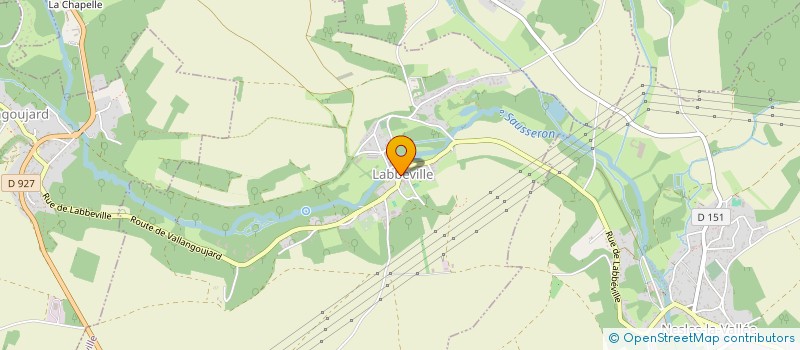 localisation de l'entreprise SI EAU POTABLE L'EPINE DU BUC à LABBEVILLE