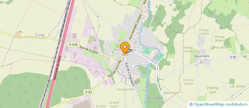 localisation de l'entreprise SI ECOLE MATERNELLE RESSONS SUR MATZ à RESSONS-SUR-MATZ