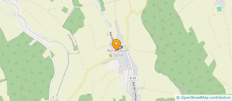 localisation de l'entreprise SI ECOLE REGROUPEMENT BERCENAY,CHENNEGY  BERCENAY-EN-OTHE