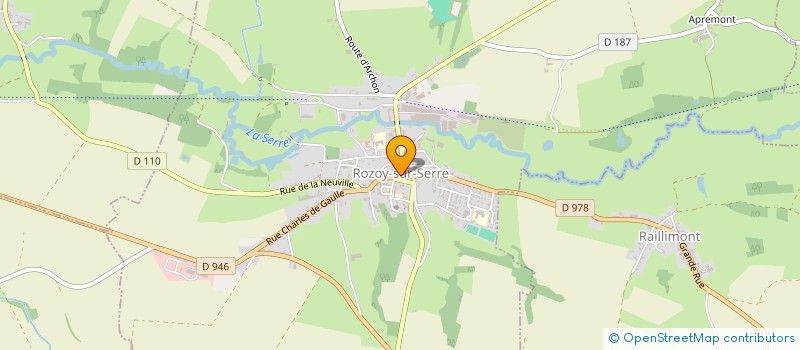 localisation de l'entreprise SI ECOLES MAT ET PRIM PAYS ROSTAND  ROZOY-SUR-SERRE