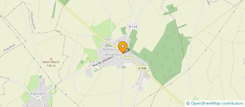 localisation de l'entreprise SI ECOLES PRIM ACHEUX COM ENVIRONNANTES à ACHEUX-EN-AMIENOIS