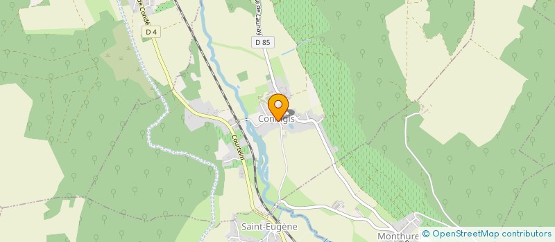 localisation de l'entreprise SI ECOLES REGROUP CONNIGIS MONTHUREL...  CONNIGIS