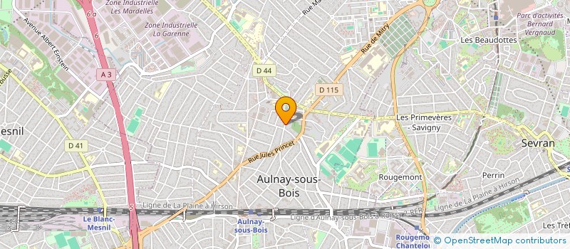 localisation de l'entreprise SI ET CA à AULNAY-SOUS-BOIS