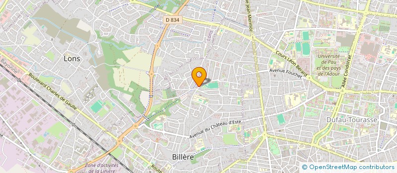 localisation de l'entreprise SI FA SI LA FLUTER à BILLERE
