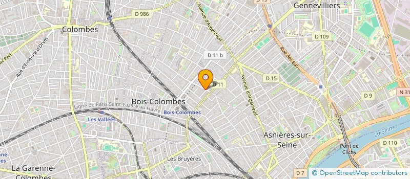 localisation de l'entreprise SI FACIL'A DOMICILE à BOIS-COLOMBES