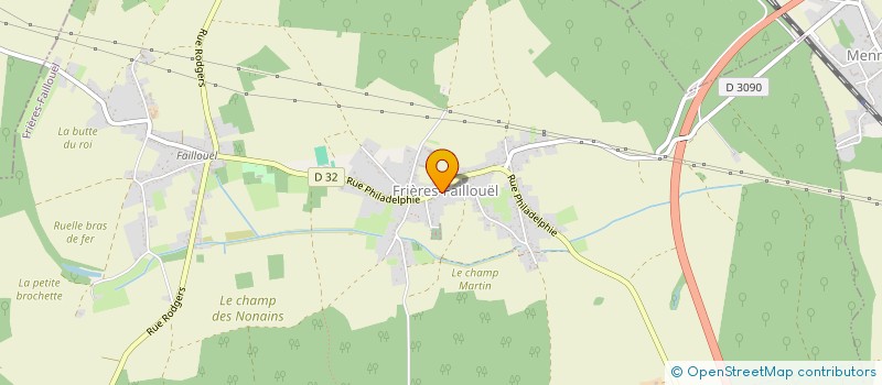 localisation de l'entreprise SI FONCTIONNEME ECOLES FRIERES FAILLOUEL à FRIERES FAILLOUEL