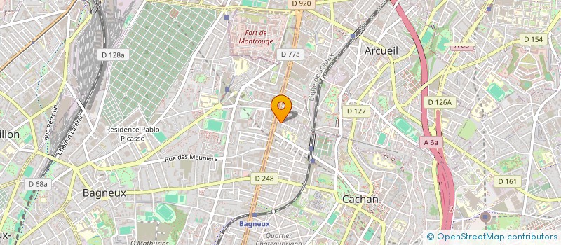 localisation de l'entreprise SI FOODS CACHAN  CACHAN