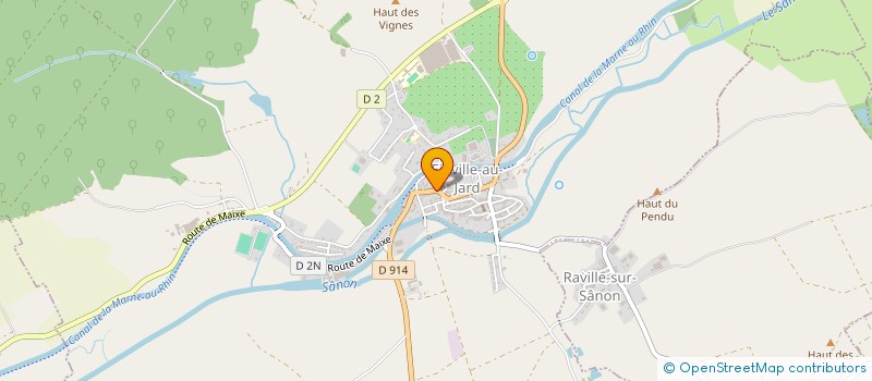 localisation de l'entreprise SI FORET BAMBOIS  XURES