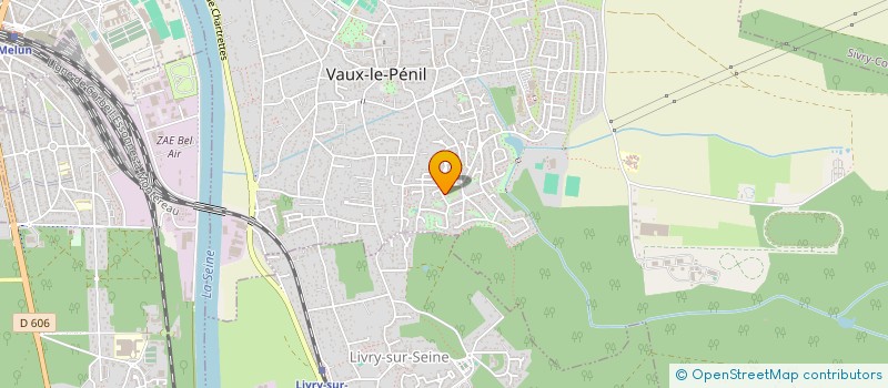 localisation de l'entreprise SI FORMATION à VAUX-LE-PENIL