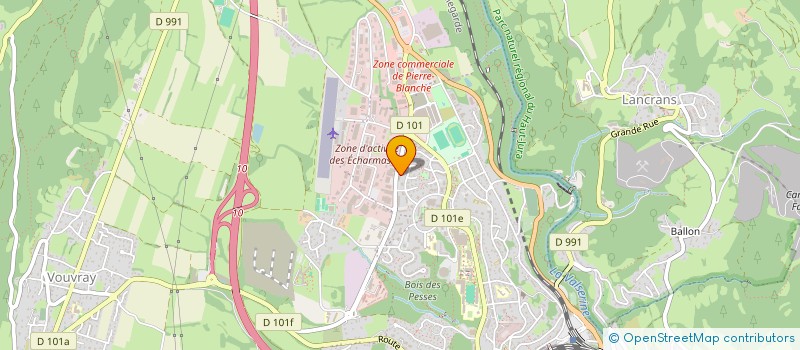 localisation de l'entreprise SI FORMATION à VALSERHONE