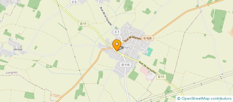 localisation de l'entreprise SI FOURNIT EAU POTAB FLINS LONGNES TILLY à LONGNES