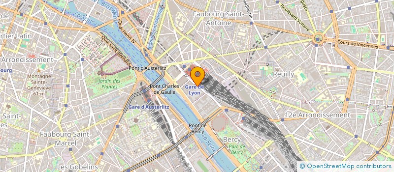 localisation de l'entreprise SI FUNERAIRE DE LA REGION PARISIENNE (SIFUREP) à PARIS