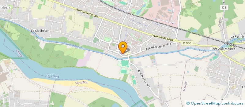 localisation de l'entreprise SI GESTION DU MULTI-ACCUEIL CHECY à CHECY