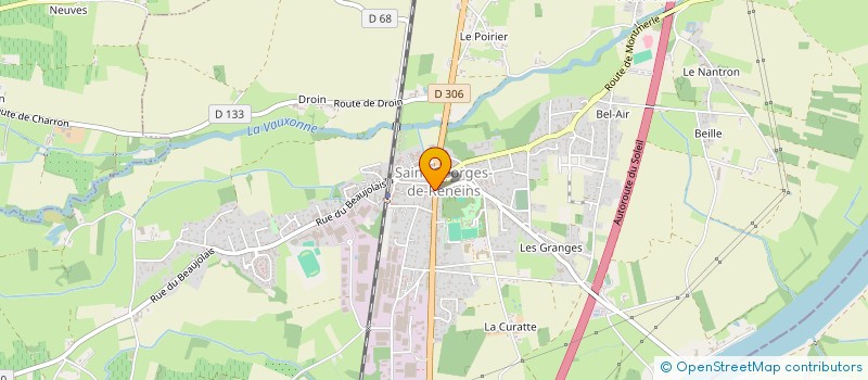 localisation de l'entreprise SI IMMOBILIER  SAINT-GEORGES-DE-RENEINS