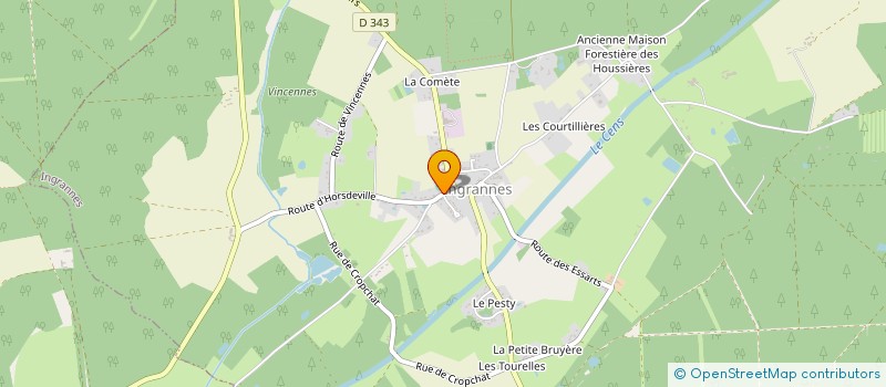 localisation de l'entreprise SI INTERET SCOLAIRE INGRANNE SULLY ... à INGRANNES