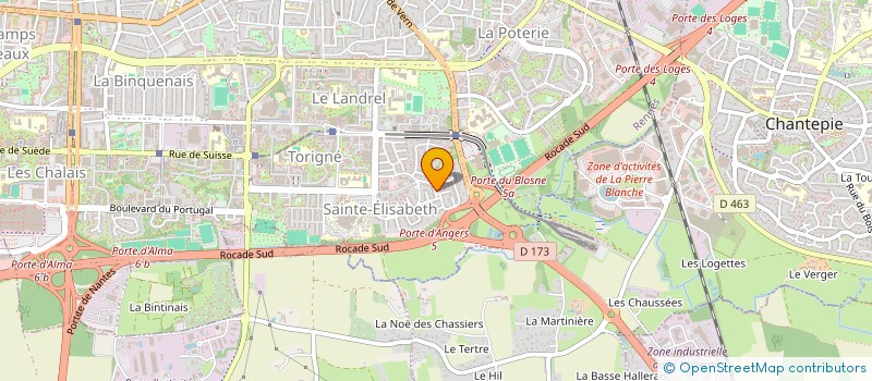 localisation de l'entreprise SI J'AVAIS SU  RENNES