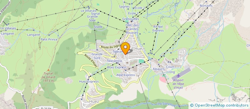 localisation de l'entreprise SI JOSE  HUEZ