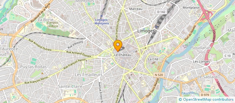localisation de l'entreprise SI LA FAMILLE à LIMOGES