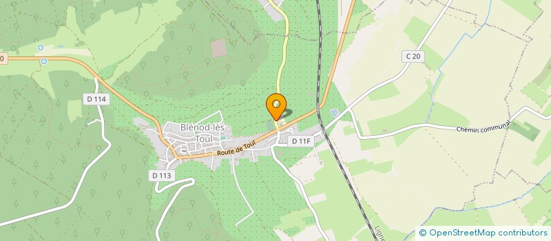 localisation de l'entreprise SI LA MARELLE à BLENOD-LES-TOUL