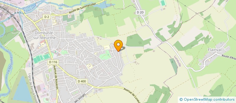 localisation de l'entreprise SI LMB2  DOMBASLE-SUR-MEURTHE
