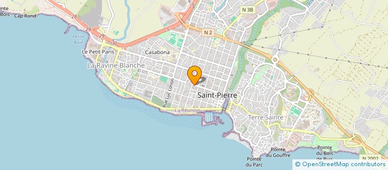 localisation de l'entreprise SI LOGISTIQUE à SAINT-PIERRE