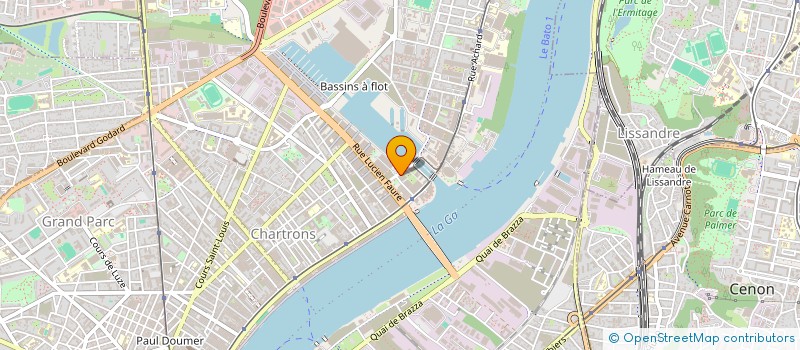 localisation de l'entreprise SI MILES 88  BORDEAUX