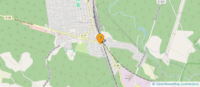 localisation de l'entreprise SI MINI PALAU  MORCENX-LA-NOUVELLE