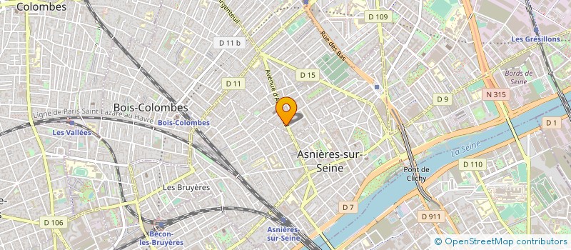 localisation de l'entreprise SI NA à ASNIERES-SUR-SEINE