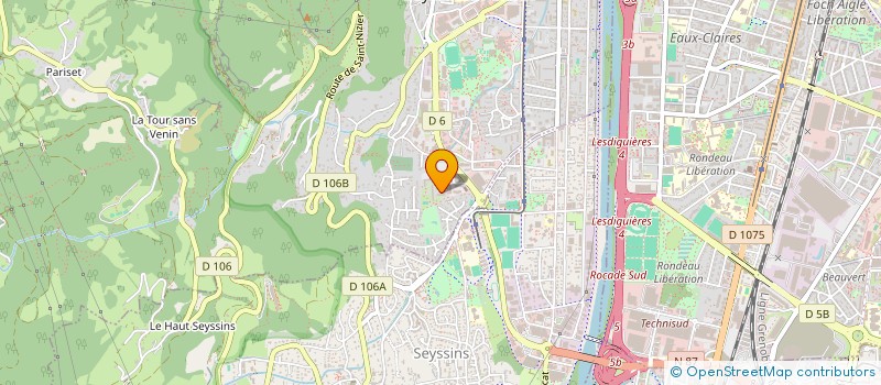 localisation de l'entreprise SI ON CHANTAIT A SEYSSINET  SEYSSINET-PARISET