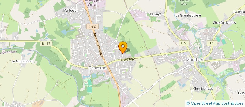 localisation de l'entreprise SI ON DANSAIT AU SUD LOIRE à GENESTON