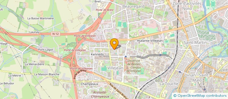 localisation de l'entreprise SI ON S'ALLIAIT  RENNES