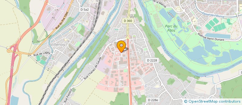 localisation de l'entreprise SI. PARIS EST à MAREUIL-LES-MEAUX