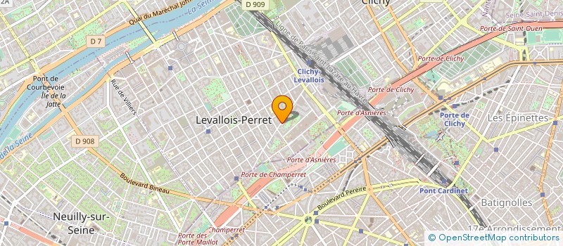 localisation de l'entreprise SI-POSE à LEVALLOIS-PERRET