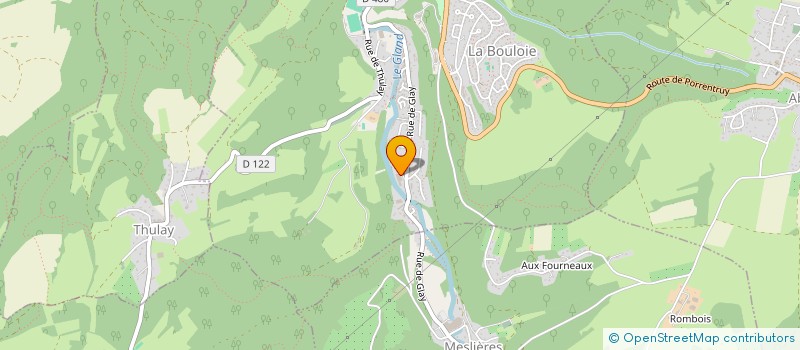 localisation de l'entreprise SI POUR L'AMELIORATION DES CHEMINS DE LA VALLEE D'HERIMONCOURT à HERIMONCOURT