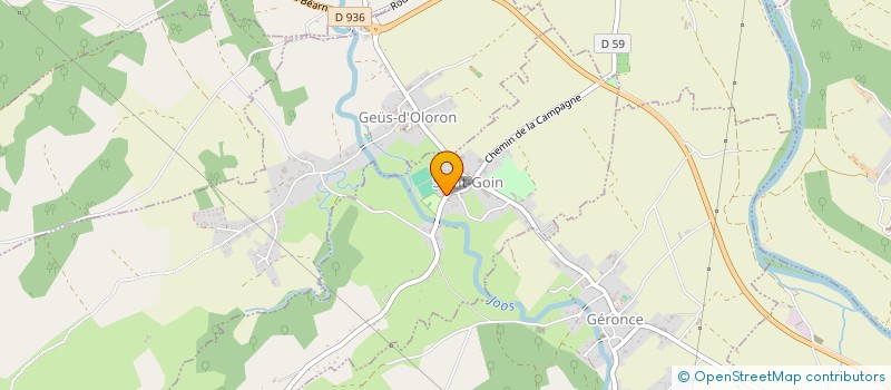 localisation de l'entreprise SI POUR LA GESTION DES EQUIPEMENTS DE JOSBAIG  SAINT-GOIN