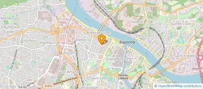 localisation de l'entreprise SI POUR LA GESTION DU CENTRE TXAKURRAK à BAYONNE