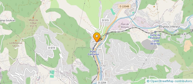 localisation de l'entreprise SI PREVENTION PROTECTION RISQUES INCENDIE SECTEUR PAILLON à CANTARON