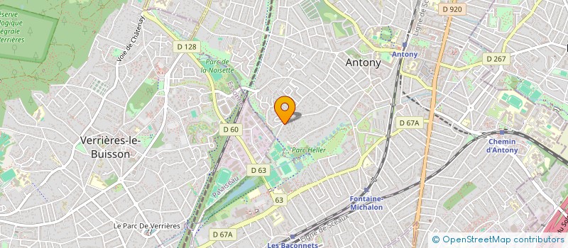 localisation de l'entreprise SI PUBLIC à ANTONY