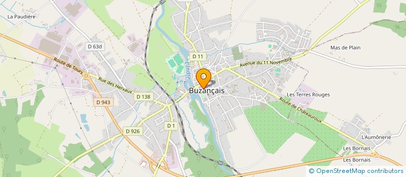 localisation de l'entreprise SI RAMASSAGE SCOLAIRE BUZANCAIS à BUZANCAIS
