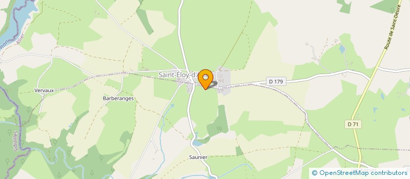 localisation de l'entreprise SI REGR PEDAG SAUVIER ARCHIGNAT TREIGNAT à SAINT-SAUVIER